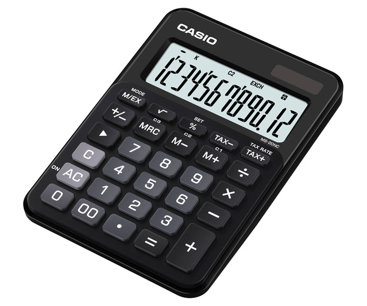 Casio Calculator MS-20UC-BK-N-DC – Yoghi - Main Image