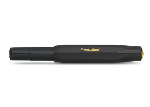 Kaweco Classic Sport FP -Black , Fine Nib 0.7 mm  , Fountain Pen