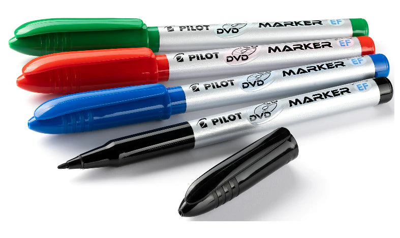 Pilot CD Marker 4Col Set