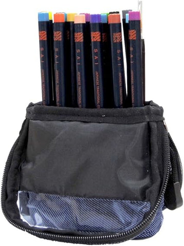 Akashiya Sai Watercolor Brush Pen & Drawing Set (CA550S-DE)