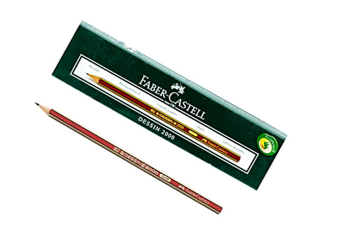 Faber Castell Pencil -HB , 12 Pencils , W/Out Eraser