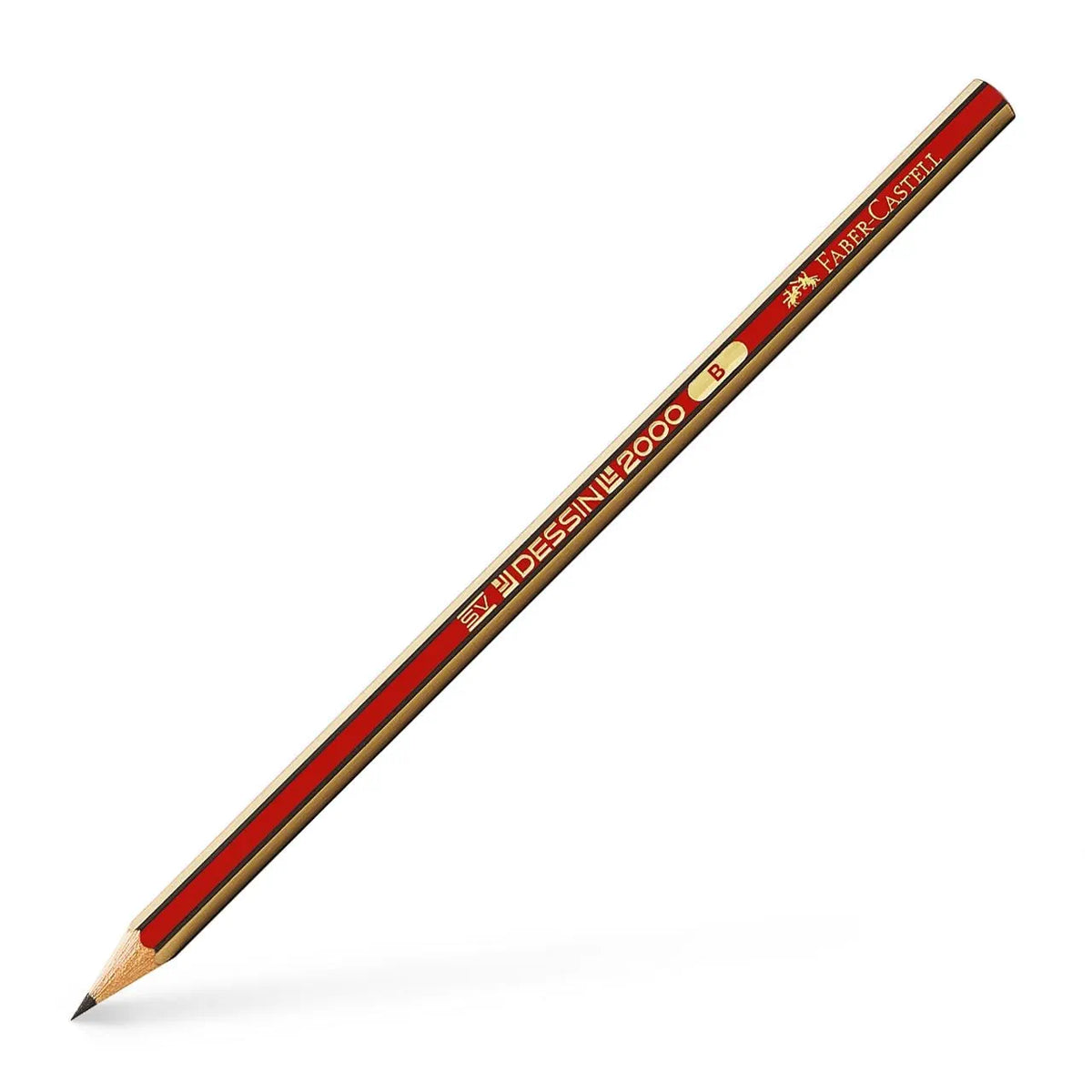 Faber Castell Pencil -HB , 12 Pencils , W/Out Eraser
