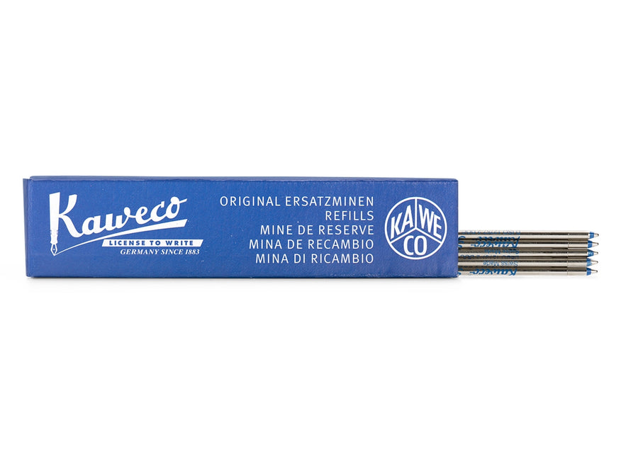 Kaweco D1 Ballpen, Refill Blue - 5 pcs