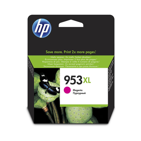 HP 953XL High Yield Magenta Original Ink Cartridge (F6U17AE)...