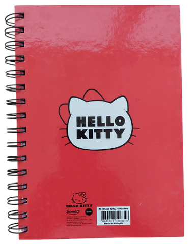 Class Character Spiral Hard Cover Note Book -A5 , 80 Sheets