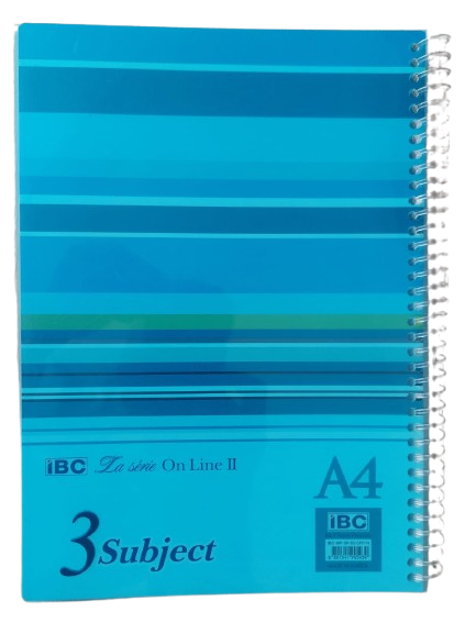 IBC 3 Subject Notebook A4 SizeMP-09-3S-CPP – Yoghi