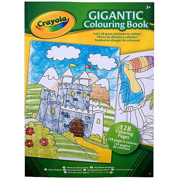 Crayola - Gigantic Colouring Book (128 Colouring Pages).