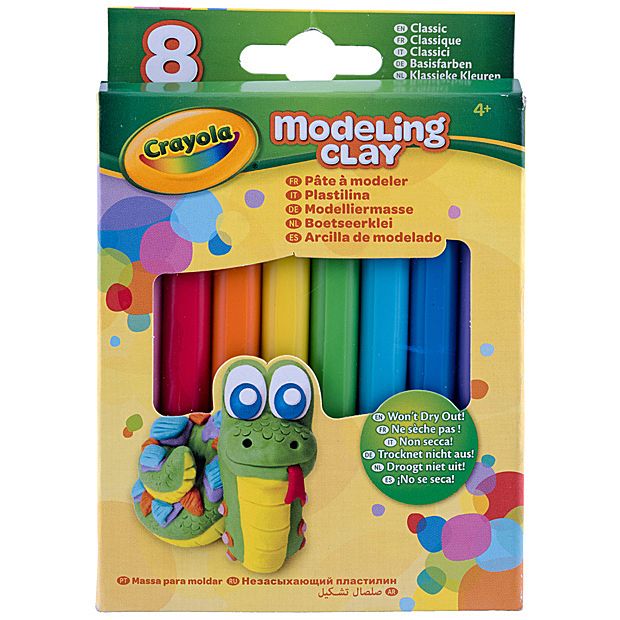 Crayola - 8 Modeling Clay Classic.