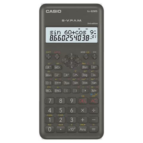 CASIO CALCULATOR SCIENTIFIC FX-82MS