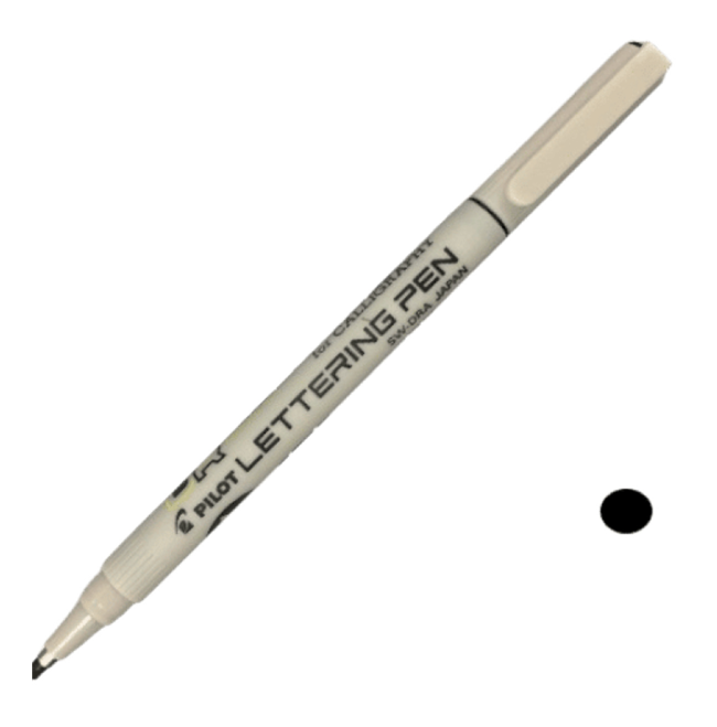 Pilot Arab Calligraphy Pen -Black , 3 mm