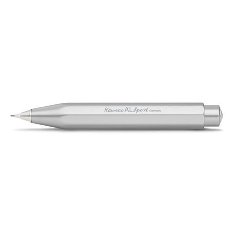 Kaweco AL SPORT Mechanical Pencil, Silver (0.7 mm).