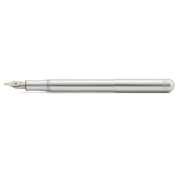 Kaweco LILIPUT Fountain Pen, Silver, with Fine Nib (0.7 mm).