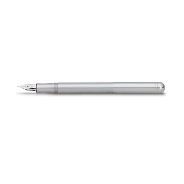 Kaweco LILIPUT Fountain Pen, Silver, with Medium Nib (0.9 mm).