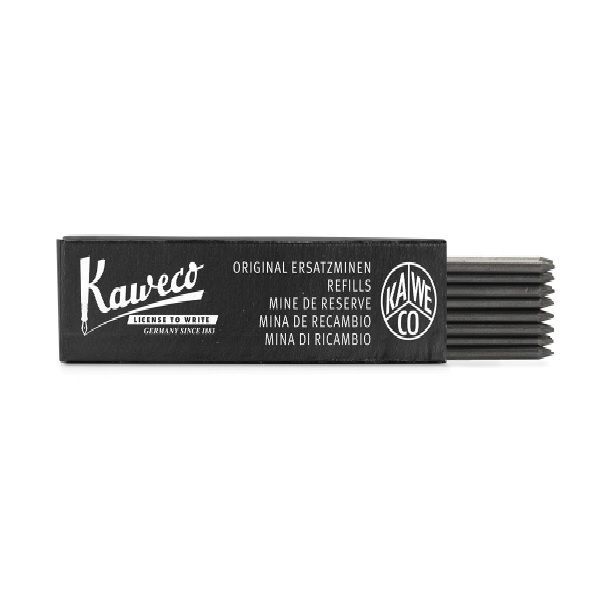 Kaweco Pencil, Leads Black HB - 24 pcs (2.0 mm).