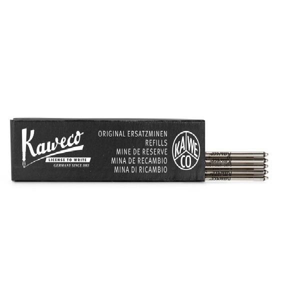 Kaweco D1 Ballpen, RExtra Fine Nibill Black - 5 pcs (1.2 mm).