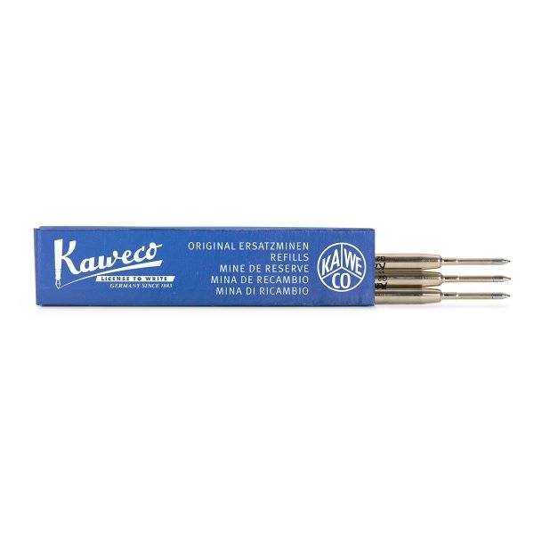 Kaweco G2 Ballpen, RExtra Fine Nibill Blue - 3 pcs (1.0 mm).