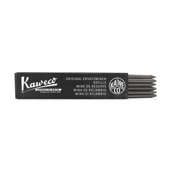 Kaweco Pencil, Leads 5B - 6 pcs (3.2 mm).