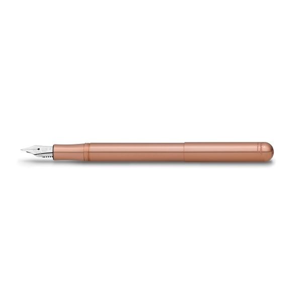 Kaweco LILIPUT Fountain Pen, Copper, with Broad Nib (1.1 mm).