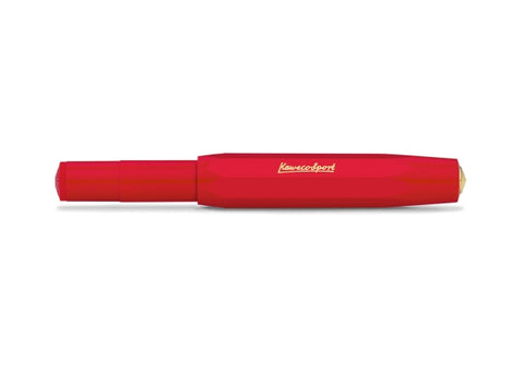 Kaweco Classic Sport FP -Red , Broad Nib 1.1 mm , Fountain Pen