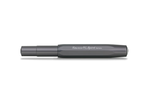 Kaweco AL Sport FP -Anthracite , Fine Nib 0.7 mm  , Fountain Pen