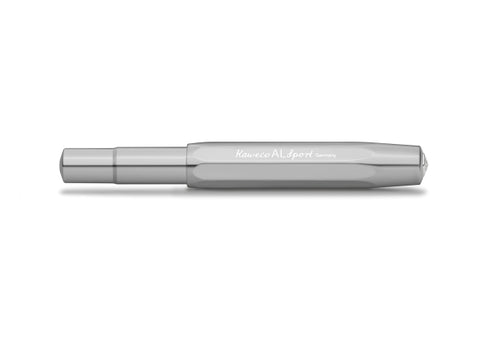 Kaweco AL SPORT Fountain Pen, Raw, with Fine Nib (0.7 mm)