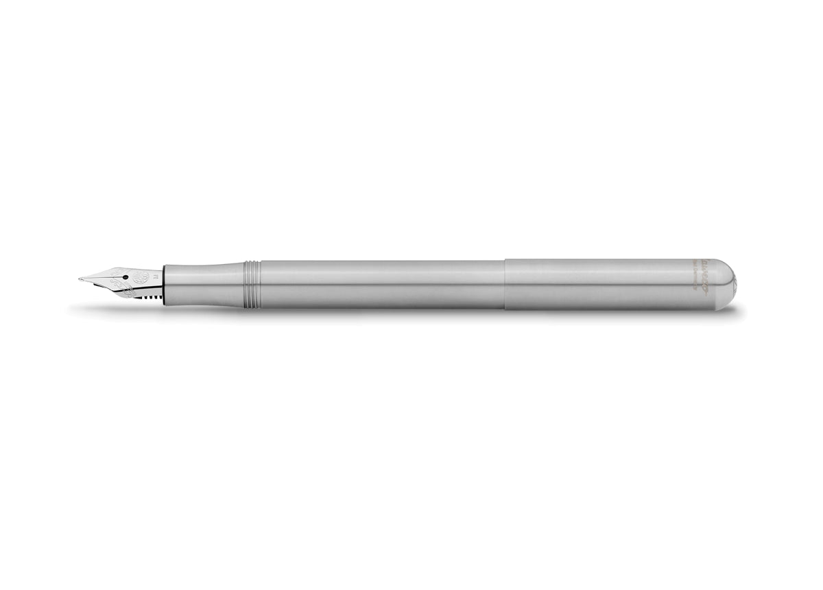 Kaweco LILIPUT Fountain Pen, Stainless Steel, with extra fine nib (0.5 mm)