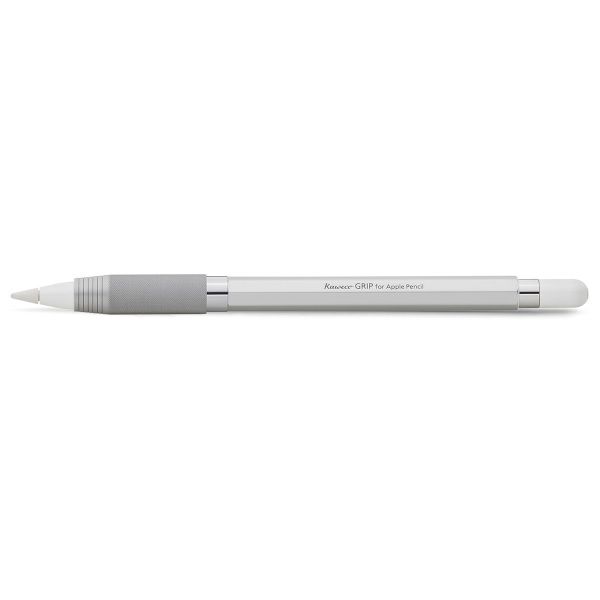 Kaweco Pencover GRIP for Apple Pencil, Silver.