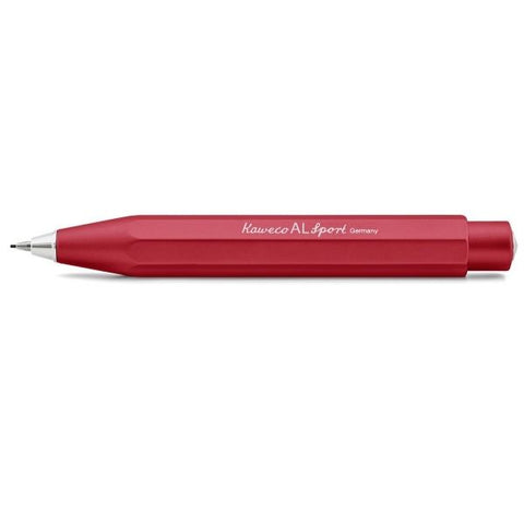 Kaweco AL SPORT Mechanical Pencil, Deep Red (0.7 mm).