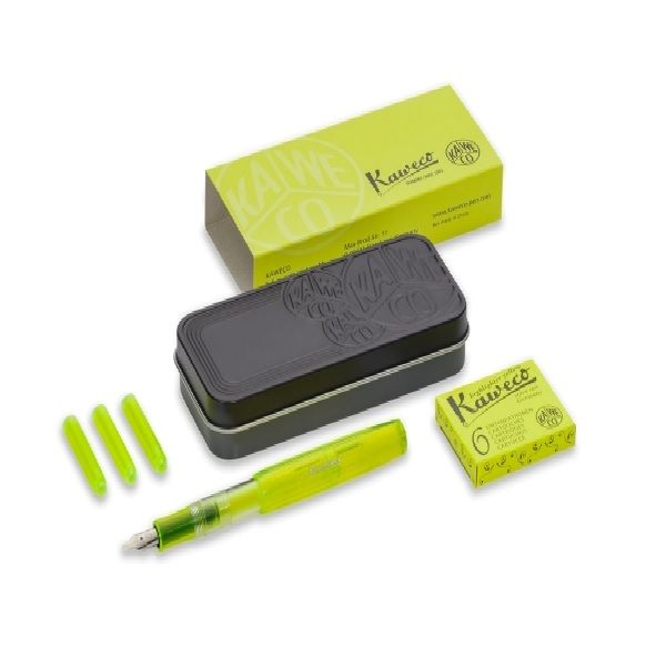 Kaweco ICE SPORT Set Glow Marker Yellow (1.9 mm).