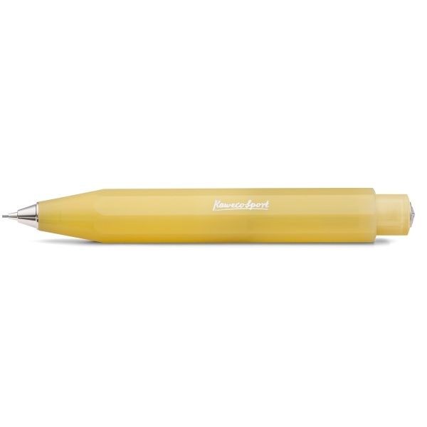 Kaweco FROSTED SPORT Mechanical Pencil, Sweet Banana (0.7 mm).