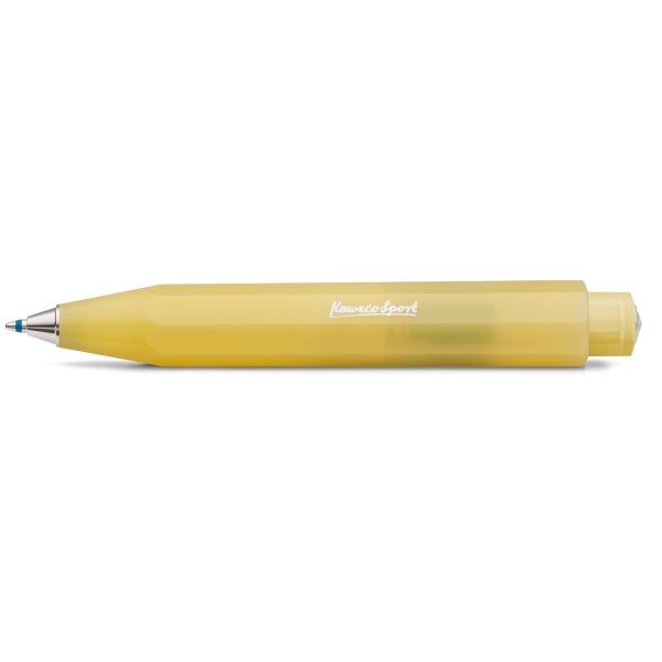 Kaweco FROSTED SPORT Ballpen, Sweet Banana (1.0 mm).