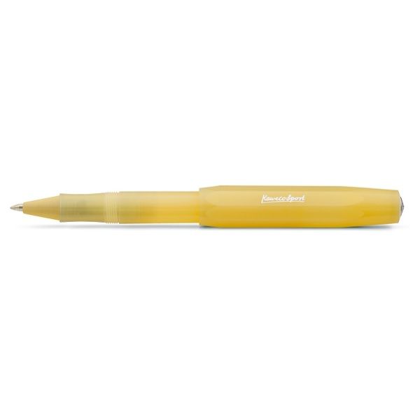 Kaweco FROSTED SPORT Gel Roller, Sweet Banana (0.7 mm).