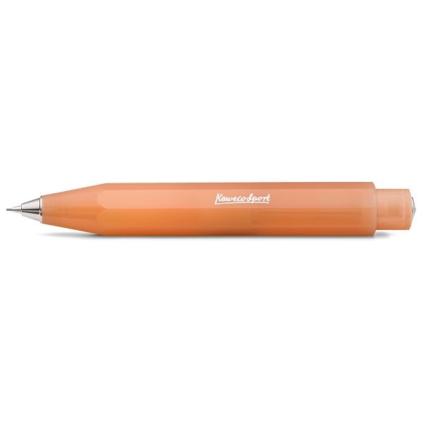 Kaweco FROSTED SPORT Mechanical Pencil, Soft Mandarine (0.7 mm).