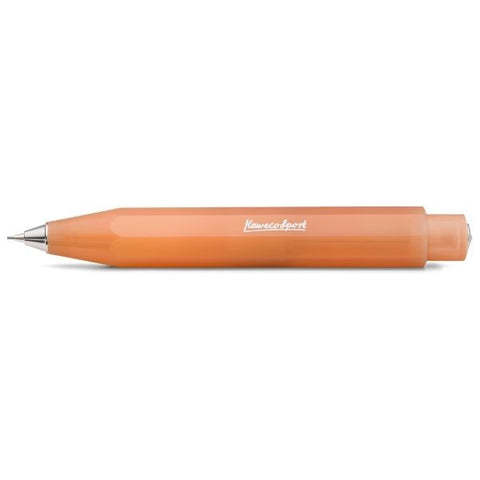 Kaweco FROSTED SPORT Mechanical Pencil, Soft Mandarine (0.7 mm).