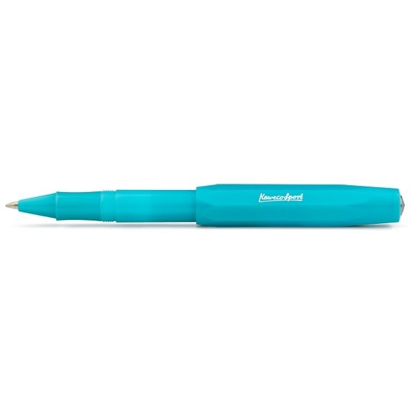 Kaweco FROSTED SPORT Gel Roller, Light Blueberry (0.7 mm).