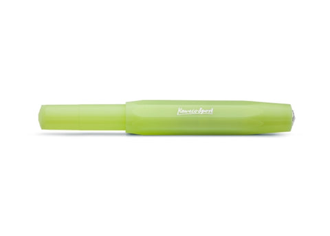 Kaweco FROSTED SPORT Gel Roller, Fine Lime (0.7 mm)