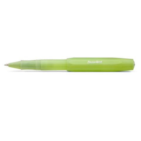 Kaweco FROSTED SPORT Gel Roller, Fine Lime (0.7 mm).