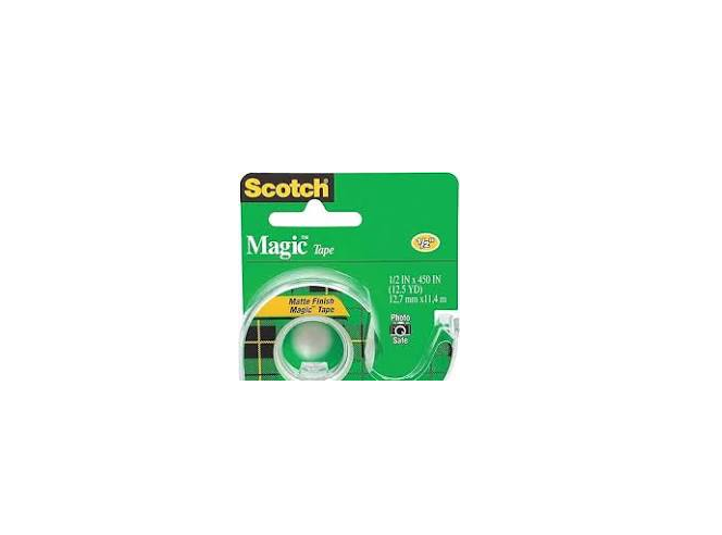 3M Scotch Magic Tape With Dispenser 105 -3/4'' x 300''