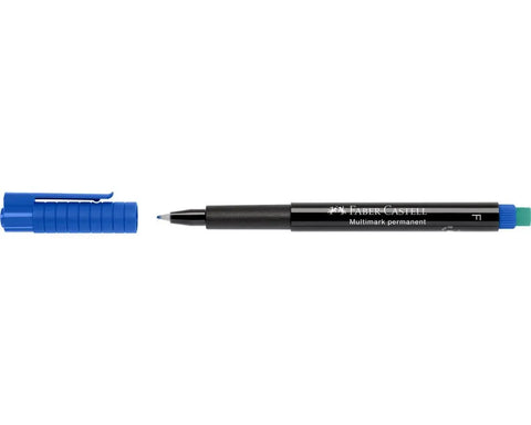 Faber Castell OHP CD Pen Pc -Blue , Multimark F FC 151351 x 3 Pcs