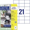 Avery Multipurpose Labels in A4 Sheet-White ,210 Labels ,W70 mm x H42.3 mm 3652-10