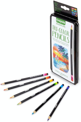 Crayola Tri-Color Pencils 12 68-2010
