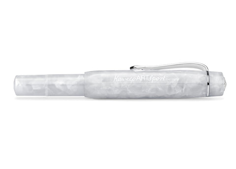 Kaweco ART Sport Fountain Pen Mineral White BB