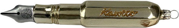Kaweco Glass Pen Gold