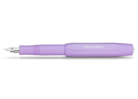 Kaweco COLLECTION Fountain Pen, Light Lavender, F (0.7 mm)