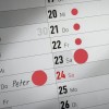 "Avery Dot stickers Ø 8 mm, Red, permanent 416 Labels"