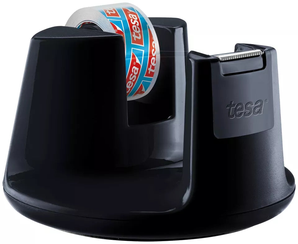 Tesa Desk Dispenser Compact -10 m x 15 mm Color Black