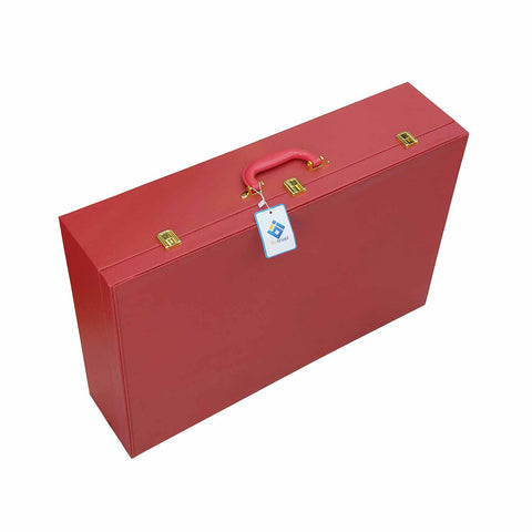 Bi-Trust Desk Set Leather Luxury Brown