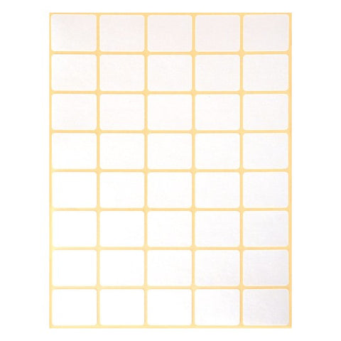Avery Permanent Handwriting Labels-White , 1200 Labels ,W 22 mm x H 18 mm 3318