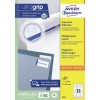 Avery Multipurpose Labels in A4 Sheet-White , 100 Sheets ,W 70 mm x H 25.4 mm 3421