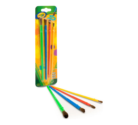 Crayola - Paint Brush Set,4 Count 05-3515